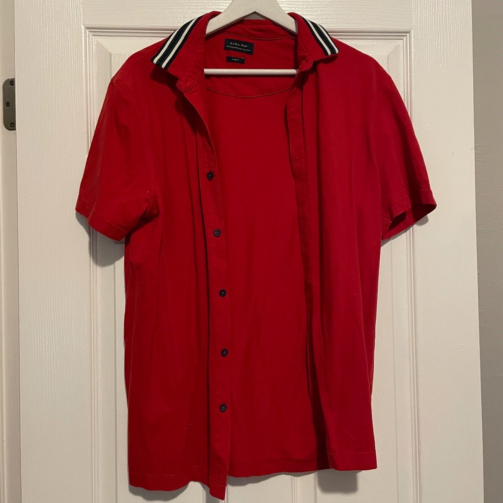 Zara Man Slim Fit Polo